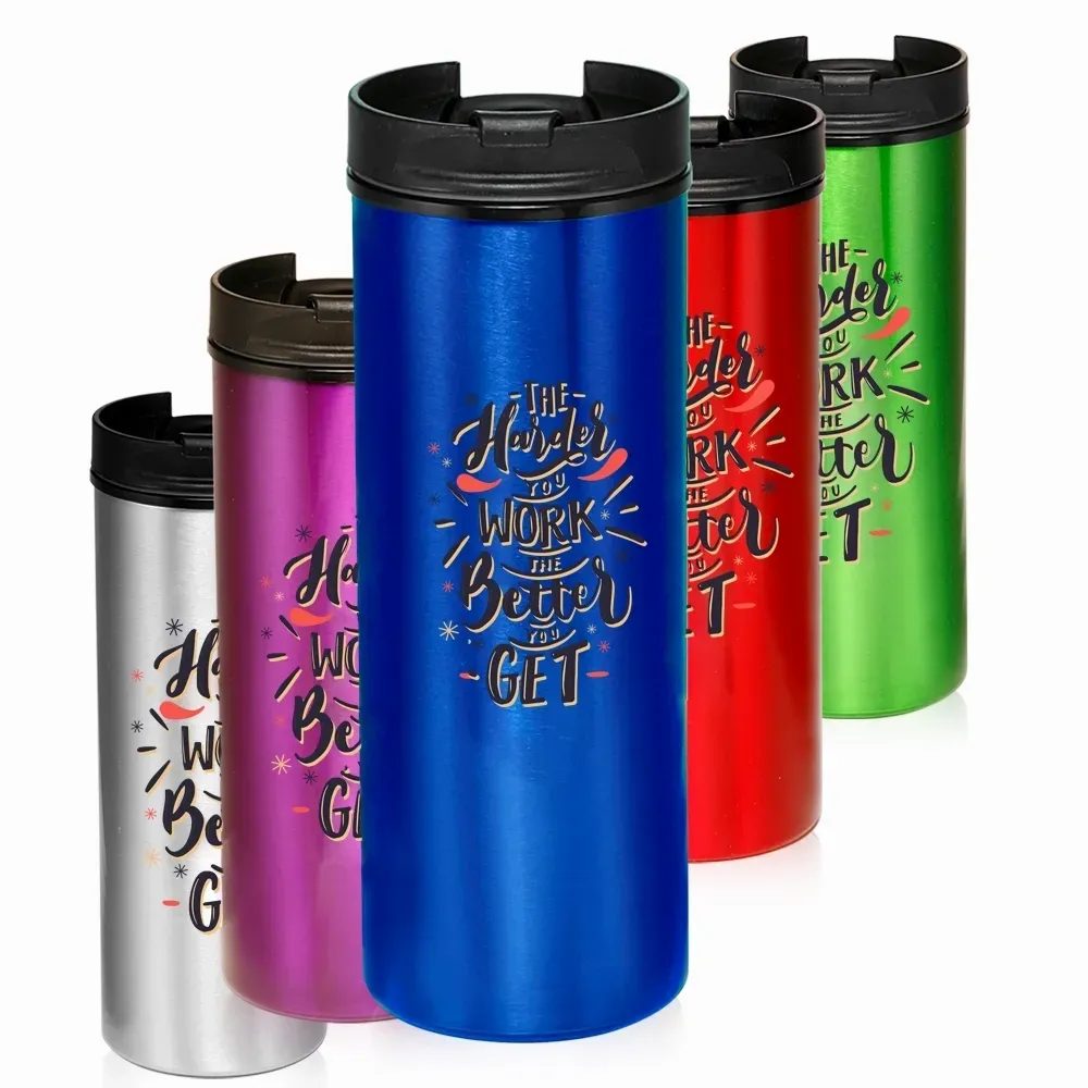 Insulated Stainless Steel Water Bottles - Custom Patch