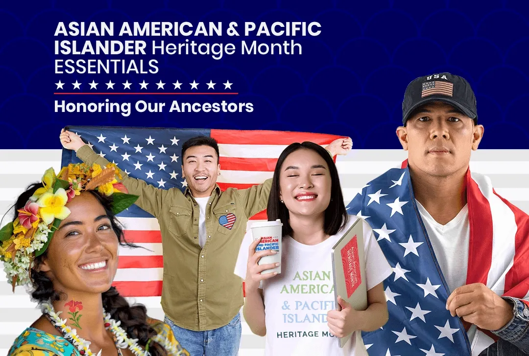 CustomPatch.Com Asian American and Pacific Islander Heritage Month
