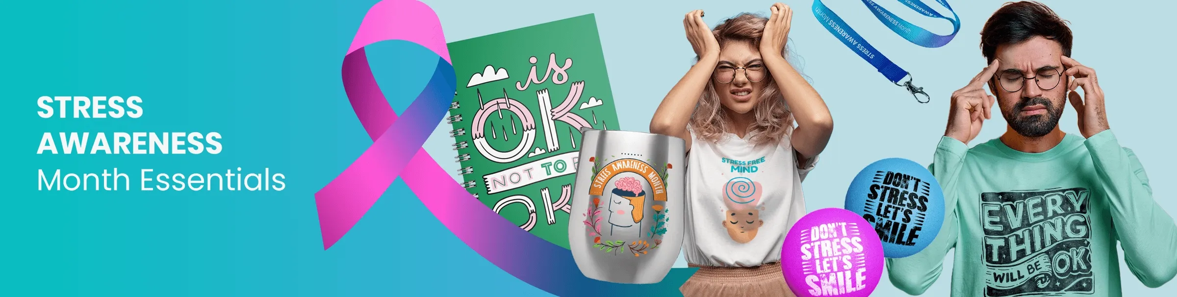 CustomPatch.Com Stress Awareness Month