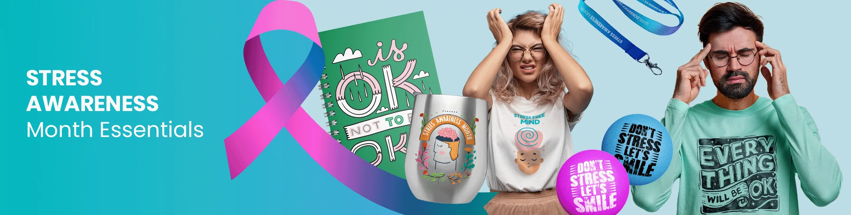 CustomPatch.Com Stress Awareness Month