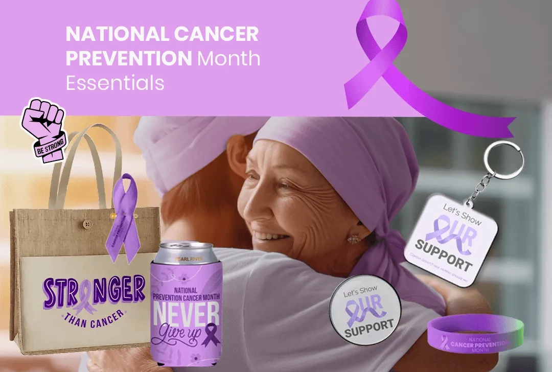 CustomPatch.Com National Cancer Prevention Month