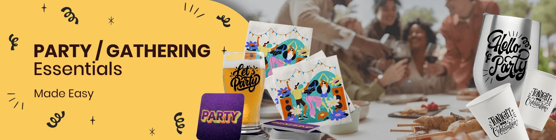 CustomPatch.Com Party/Gathering Essentials