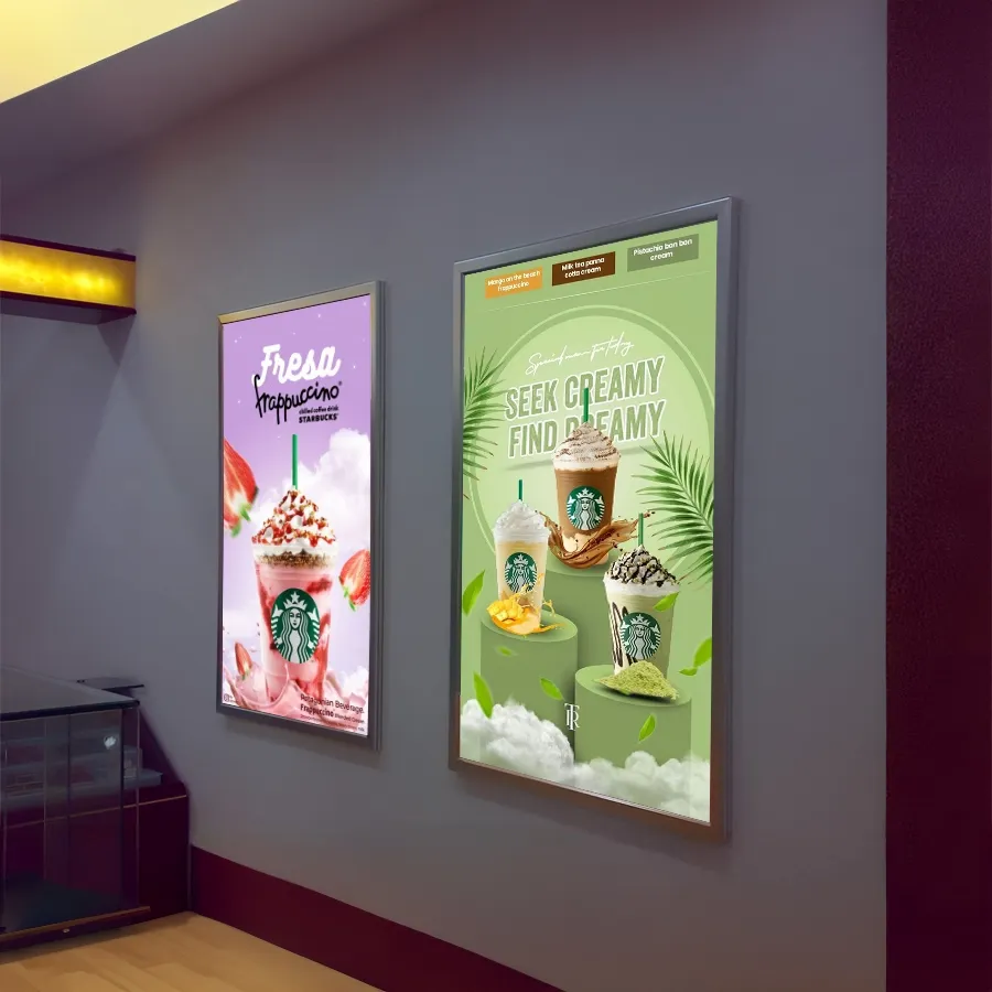 Aluminium Photo Frame Slim light Box - Custom Patch