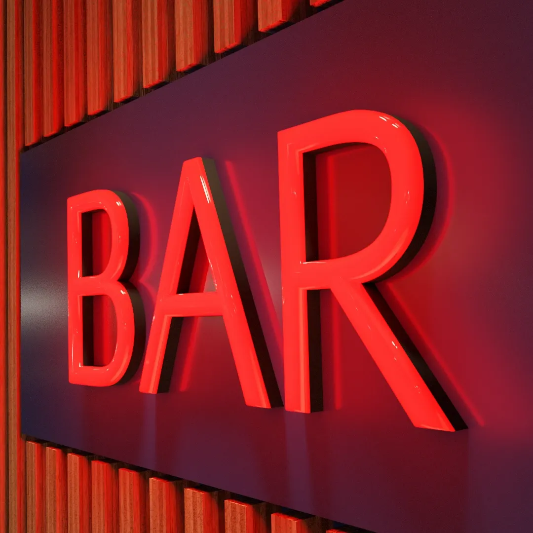 Acrylic Neon Signs - Custom Patch
