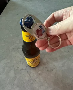 CustomPatch.Com - Multi-use Alloy Bottle Opener Keychain