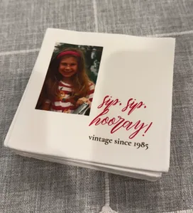 CustomPatch.Com - Custom Beverage Napkin