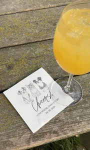 CustomPatch.Com - Custom Beverage Napkin