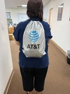 CustomPatch.Com - Custom Reflective Drawstring Bag