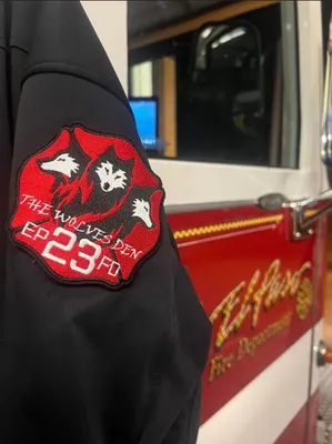 Embroidered Patches - On my shoulder everyday at work