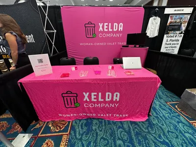 We were exhibiting at a trade show in South Florida