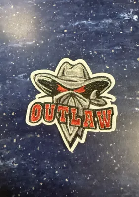 Embroidered Patches - Small Outlaw patch