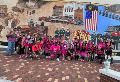 A4 Cooling Performance Short Sleeve Tee A4N3142 - Breast cancer awareness