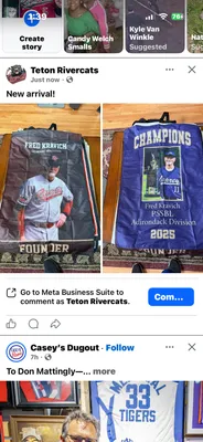 Rectangle Flag - Facebook RiverCats page