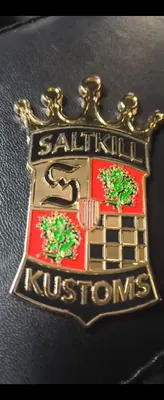 Soft Enamel Pin - Made some customs crests for my fathers hotrods for his fathers day gift Love the way they came out