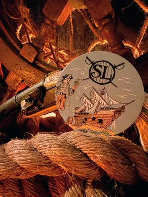 Pulpboard Coasters - Coasters for my home bar Scoundrels Landing