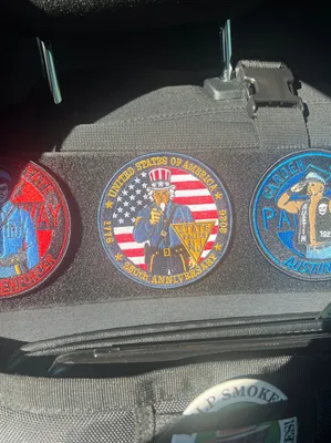 Embroidered Patches - Addition photo of someone that loved the patch