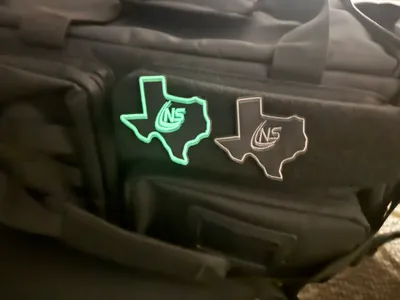 Embroidered Patches - Glow in the dark tactical patch
