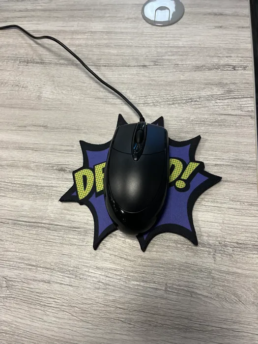 CustomPatch.Com - Custom Shape Die Cut Mouse Pad