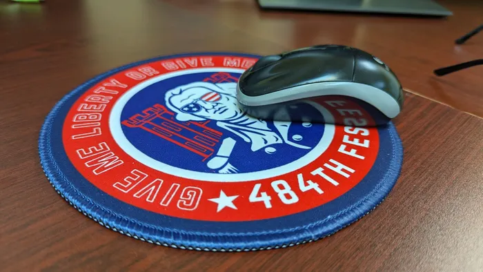 CustomPatch.Com - Custom Round Mouse Pad