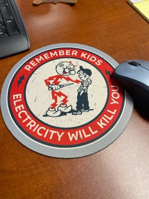 CustomPatch.Com - Custom Round Mouse Pad