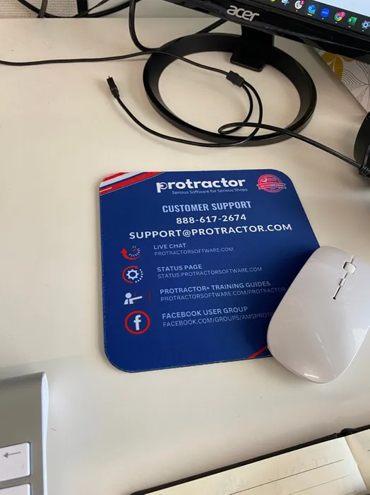 CustomPatch.Com - Custom Square Mouse Pad