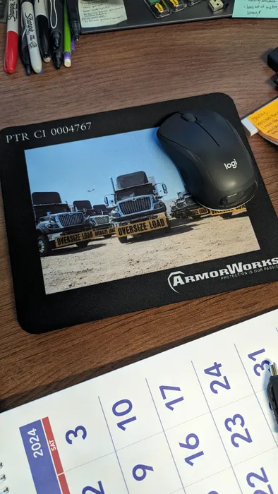 CustomPatch.Com - Custom Printed Rectangular Mouse Pad
