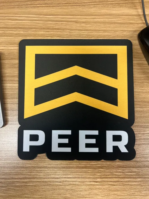 CustomPatch.Com - Custom Shape Die Cut Mouse Pad