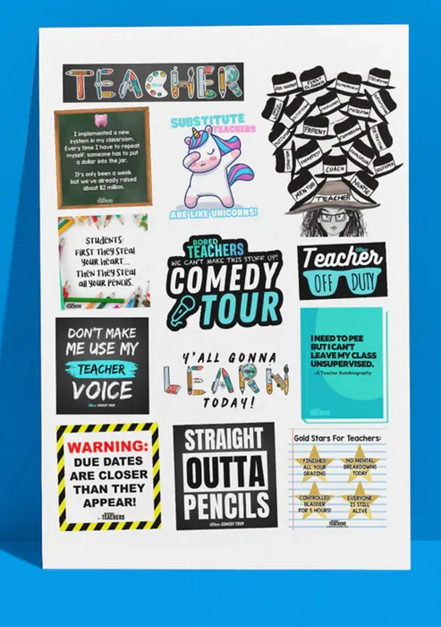 CustomPatch.Com - Stickers Sheets