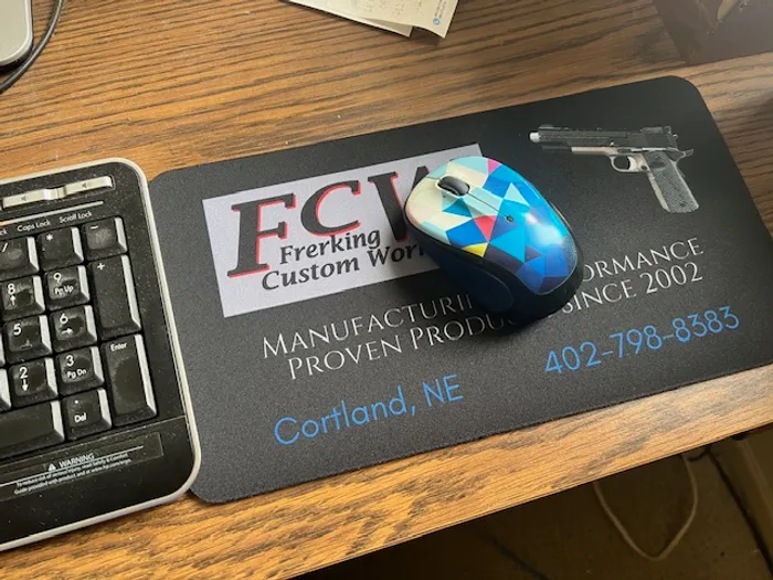 CustomPatch.Com - Custom Printed Rectangular Mouse Pad