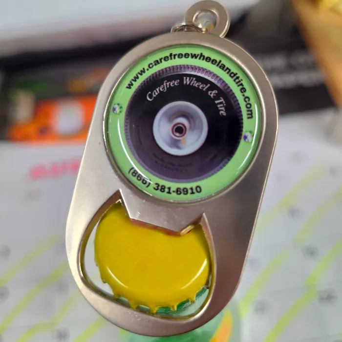 CustomPatch.Com - Multi-use Alloy Bottle Opener Keychain