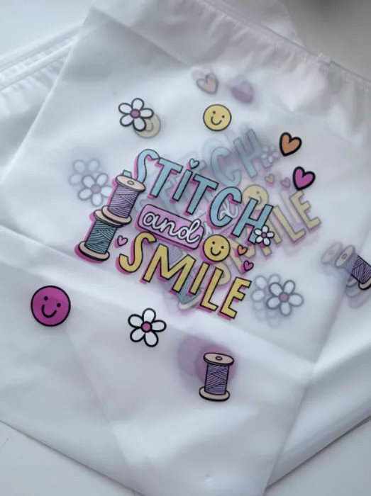 CustomPatch.Com - Zipper Frosted Bag