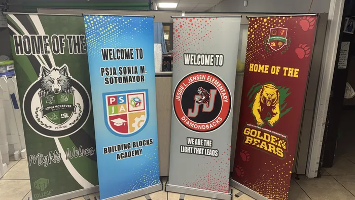 CustomPatch.Com - Roll Up Banner Stands