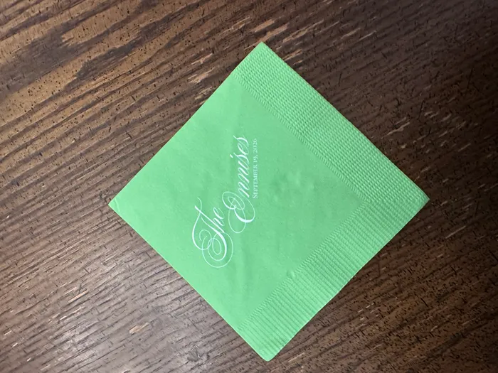 CustomPatch.Com - Custom Paper Beverage Napkin