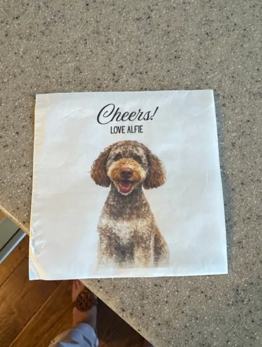 CustomPatch.Com - Custom Paper Beverage Napkin