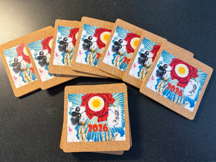 CustomPatch.Com - Cork Coasters