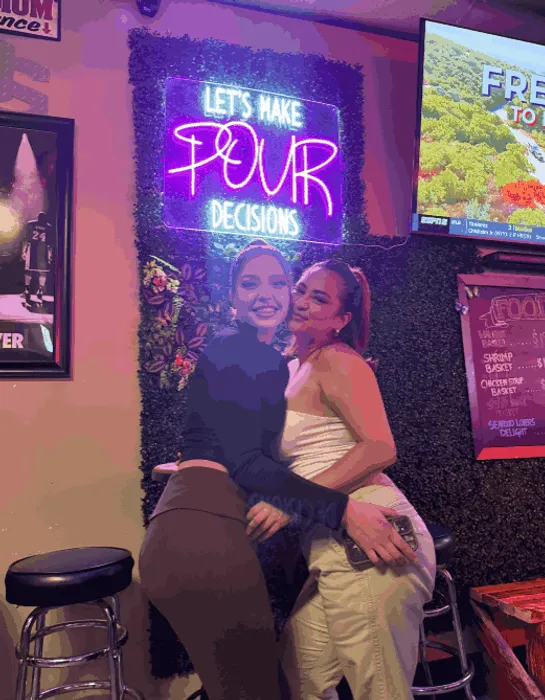 CustomPatch.Com - Let's Make Pour Decisions Neon Signs