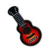 Blue Acoustic Guitar Shaped Mint Tin 