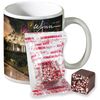 Full Color Mug with Hot Cocoa Cube 