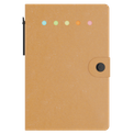 Small Snap Notebook with Desk Essentials Natural