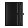 Multifunctional Leather Padfolios Black