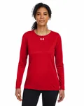 Under Armour Ladies' Team Tech Long-Sleeve T-Shirt RED