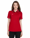 Under Armour Ladies' Tipped Teams Performance Polo RED