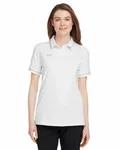 Under Armour Ladies' Tipped Teams Performance Polo WHT