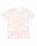 LAT Men's Fine Jersey T-Shirt ROSE TIE DYE