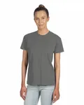 Ladies' Relaxed CVC T-Shirt Dark Hthr Gray