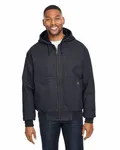 Men's Laramie Canvas Hooded Jacket BLACK