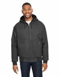 Men's Laramie Canvas Hooded Jacket Charcoal