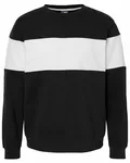 Unisex Varisity Fleece Crew BLACK
