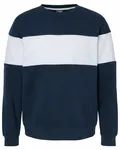 Unisex Varisity Fleece Crew Navy