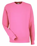 Unisex Pigment Dyed Fleece Sweatshirt PARADISE PINK